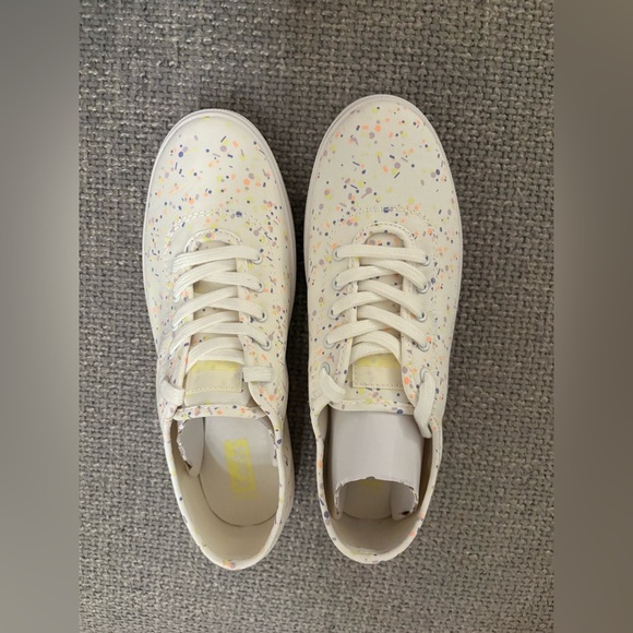 Keds Breezie Confetti Canvas Sneakers White Multi 9 Women New in Box WF65867 - Picture 7 of 16